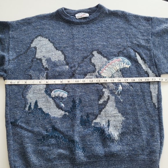Vintage Wool Blend Mountain Parachuters Sweater - Picture 6 of 9